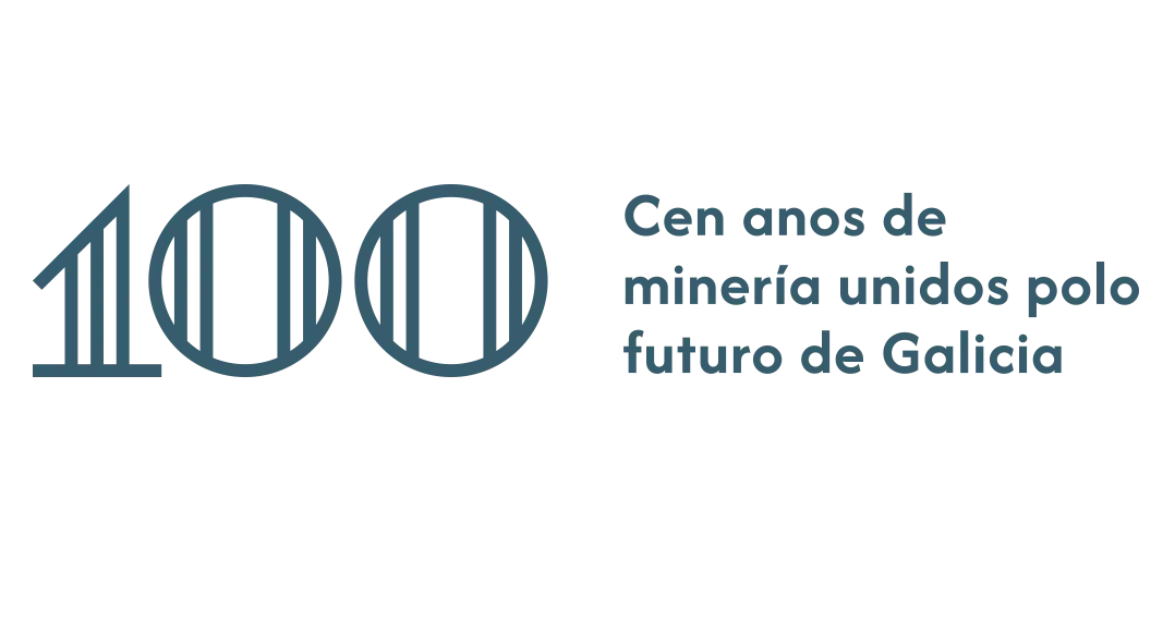 Logo 100 anos de minería