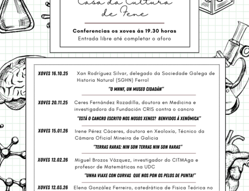 La COMG participa en “Contando Ciencia” con la charla “Terras raras: nin son terras, nin son raras”